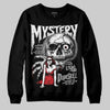 Jordan 4 OG “White Cement” DopeSkill Sweatshirt Mystery Ghostly Grasp Graphic Streetwear - Black