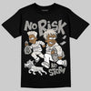 Jordan 3 Retro Pure Money DopeSkill T-Shirt No Risk No Story Graphic Streetwear - Black