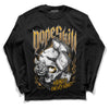 Jordan 13 Wheat 2023 DopeSkill Long Sleeve T-Shirt Money On My Mind Graphic Streetwear - Black