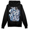 Jordan Spiz’ike Low “White/Obsidian” DopeSkill Hoodie Sweatshirt No Days Off Graphic Streetwear - Black