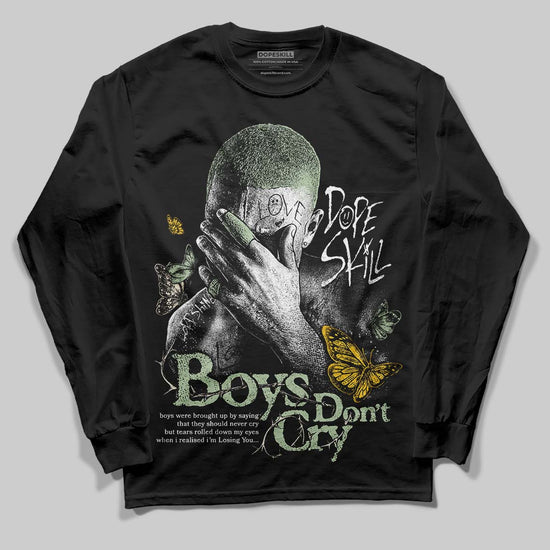 Jordan 4 WMNS “Seafoam” (2025) DopeSkill Long Sleeve T-Shirt Boys Don't Cry Graphic Streetwear - Black