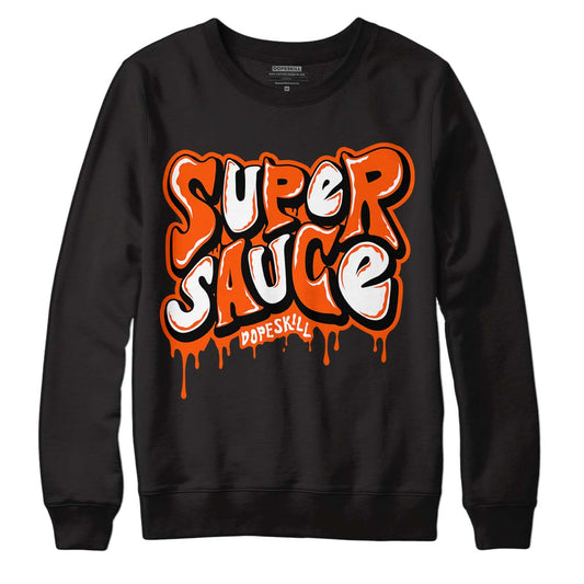 MSCHF Super Normal 2 Orange Milk DopeSkill Sweatshirt Super Sauce Graphic Streetwear - Black