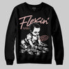 Jordan 40 “Dusty Rose” DopeSkill Sweatshirt Flexin' Graphic Streetwear - Black