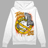 Jordan 6 “Yellow Ochre” DopeSkill Hoodie Sweatshirt Takin No L's Graphic Streetwear  - White 