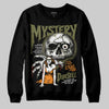 Olive Sneakers DopeSkill Sweatshirt Mystery Ghostly Grasp Graphic Streetwear - Black