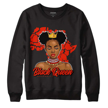 Jordan 6 Retro Toro Bravo DopeSkill Sweatshirt Black Queen Graphic Streetwear - Black