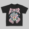 Jordan 4 Retro Valentine's Day (2026) (GS) DopeSkill Toddler Kids T-shirt At The Top Graphic Streetwear - Black