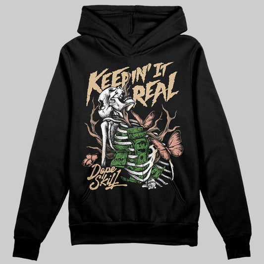 TAN Sneakers DopeSkill Hoodie Sweatshirt Keepin' It Real Graphic Streetwear - black