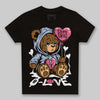 Jordan 3 GS “Cobalt Bliss” DopeSkill Toddler Kids T-shirt Broken Bear Graphic Streetwear - Black