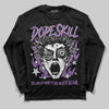 PURPLE Sneakers DopeSkill Long Sleeve T-Shirt Root of Evil Graphic Streetwear - black