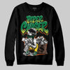 Green Sneakers DopeSkill Sweatshirt Paper Chaser Boy Graphic Streetwear - Black