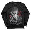 Jordan 14 Retro 'Stealth' DopeSkill Long Sleeve T-Shirt Boys Don't Cry Graphic Streetwear - Black