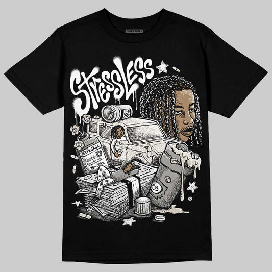 Jordan 3 Retro Pure Money DopeSkill T-Shirt Stressless Graphic Streetwear - Black