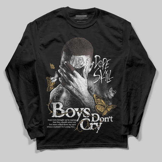 Adidas Samba OG C ‘Black Gum’ DopeSkill Long Sleeve T-Shirt Boys Don't Cry Graphic Streetwear - Black