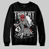 Jordan 9 Cool Grey DopeSkill Sweatshirt Threat Graphic Streetwear - Black