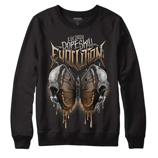 Jordan 3 Retro Palomino DopeSkill Sweatshirt DopeSkill Evolution Graphic Streetwear - Black