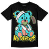 New Balance 9060 “Cyan Burst” DopeSkill T-Shirt Hurt Bear Graphic Streetwear - Black