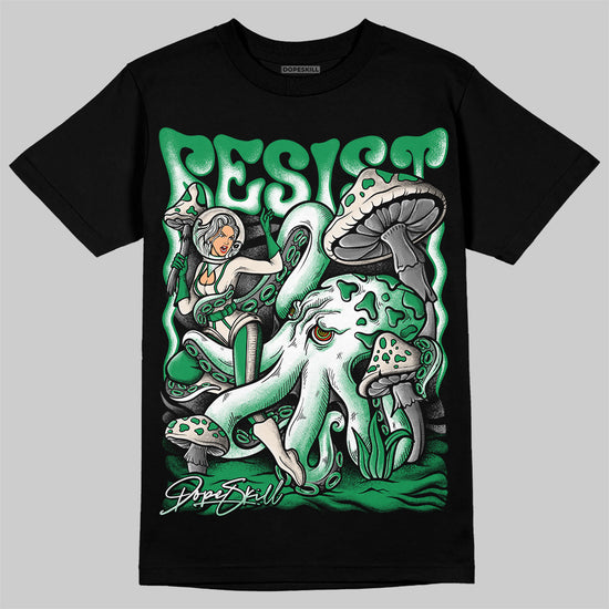 Jordan 2 Retro Lucky Green DopeSkill T-Shirt Resist Graphic Streetwear - black