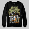 Olive Sneakers DopeSkill Sweatshirt Paper Chaser Boy Graphic Streetwear - Black