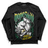 Green Sneakers DopeSkill Long Sleeve T-Shirt Money On My Mind Graphic Streetwear - Black 