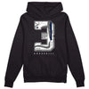 Jordan 3 "Midnight Navy"  DopeSkill Hoodie Sweatshirt No.3 Graphic Streetwear - Black 