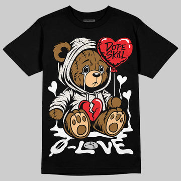 Jordan 3 Retro Pure Money DopeSkill T-Shirt Broken Bear Graphic Streetwear - Black