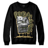 Jordan 4 Retro SE Craft Medium Olive DopeSkill Sweatshirt Paid In Full Graphic Streetwear - Black\