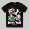Jordan 4 OG “White Cement” DopeSkill Toddler Kids T-shirt Born To Be Rich Graphic Streetwear - black