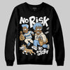 Nike Air Diamond Turf Must Be the Money DopeSkill Sweatshirt No Risk No Story Graphic Streetwear - Black