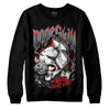 Jordan Spizike Low Bred DopeSkill Sweatshirt Money On My Mind Graphic Streetwear - Black