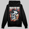 Jordan 4 “Flight Club” DopeSkill Hoodie Sweatshirt Drip or Die Graphic Streetwear - Black