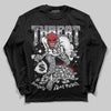 Jordan 11 Low CNY “Year of the Snake” DopeSkill Long Sleeve T-Shirt Threat Graphic Streetwear - Black