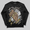 Jordan 4 Retro Cave Stone DopeSkill Long Sleeve T-Shirt Always Ballin' Graphic Streetwear - Black