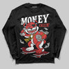 Jordan 6 “Reverse Infrared” DopeSkill Long Sleeve T-Shirt Money Callin' Graphic Streetwear - black