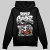 Black and White Sneakers DopeSkill Hoodie Sweatshirt Paper Chaser Boy Graphic Streetwear - Black