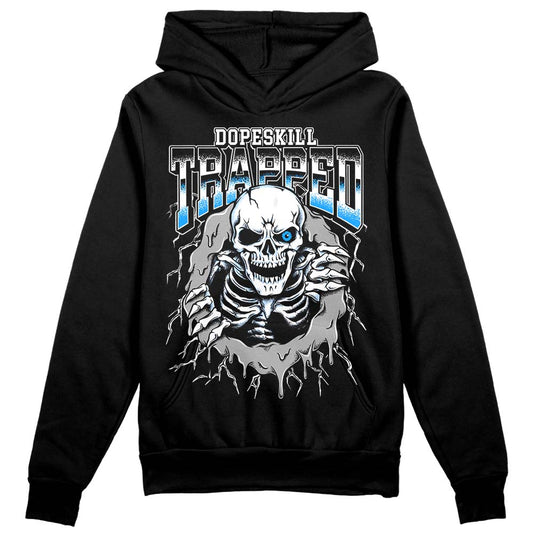 Jordan 6 “Reverse Oreo” DopeSkill Hoodie Sweatshirt Trapped Halloween Graphic Streetwear - Black