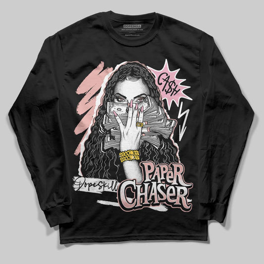 Jordan 1 Low OG “Rust Pink” DopeSkill Long Sleeve T-Shirt NPC Graphic Streetwear - Black