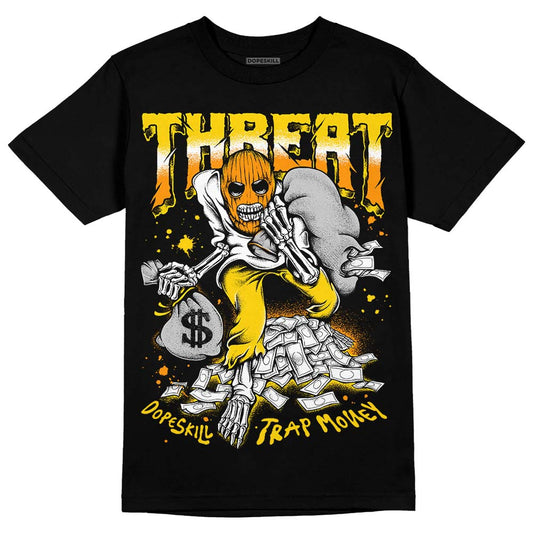 Jordan 6 “Yellow Ochre” DopeSkill T-Shirt Threat Graphic Streetwear - Black