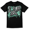 Jordan 3 "Green Glow" DopeSkill T-Shirt Super Sauce Graphic Streetwear - Black 