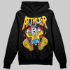 Yellow Sneakers DopeSkill Hoodie Sweatshirt At The Top Graphic Streetwear - black