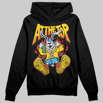 Yellow Sneakers DopeSkill Hoodie Sweatshirt At The Top Graphic Streetwear - black