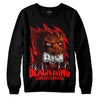 Jordan 1 Retro High OG "Satin Bred" DopeSkill Sweatshirt Black King Graphic Streetwear - Black