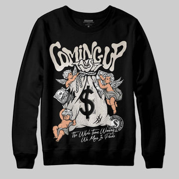Jordan 3 Retro Pure Money DopeSkill Sweatshirt Money Bag Coming Up Graphic Streetwear - Black
