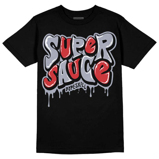 Jordan 4 “Bred Reimagined” DopeSkill T-Shirt Super Sauce Graphic Streetwear - Black