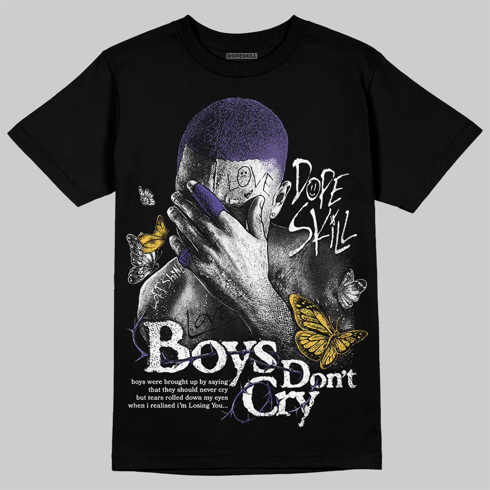 Kobe 8 Protro "Lakers Home" DopeSkill T-Shirt Boys Don't Cry Graphic Streetwear - Black