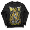 Jordan 4 Retro “Vivid Sulfur” DopeSkill Long Sleeve T-Shirt Life or Die Graphic Streetwear - Black