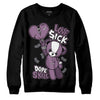 Jordan 2 “Mauve/Off-Noir” DopeSkill Sweatshirt Love Sick Graphic Streetwear - Black