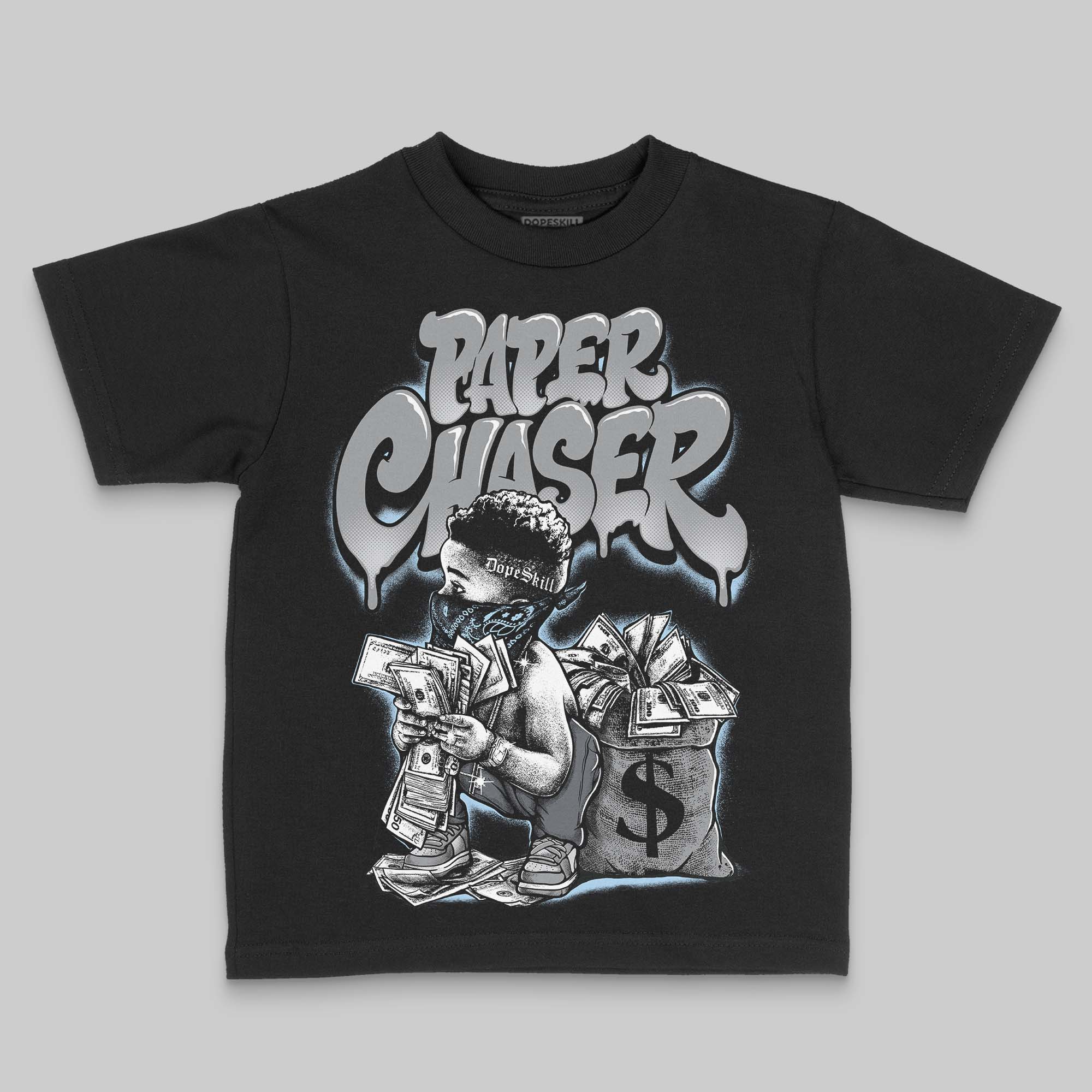 Jordan 5 Wolf Grey Toddler Kids T-Shirt| Paper Chaser Boy