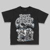 Jordan 5 Retro Wolf Grey (2026) DopeSkill Toddler Kids T-shirt Paper Chaser Boy Graphic Streetwear - Black