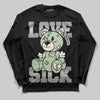 Jordan 4 WMNS “Seafoam” (2025) DopeSkill Long Sleeve T-Shirt Love Sick Graphic Streetwear - Black